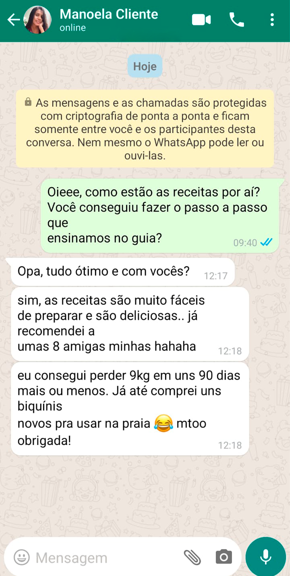 Depoimento de cliente 5